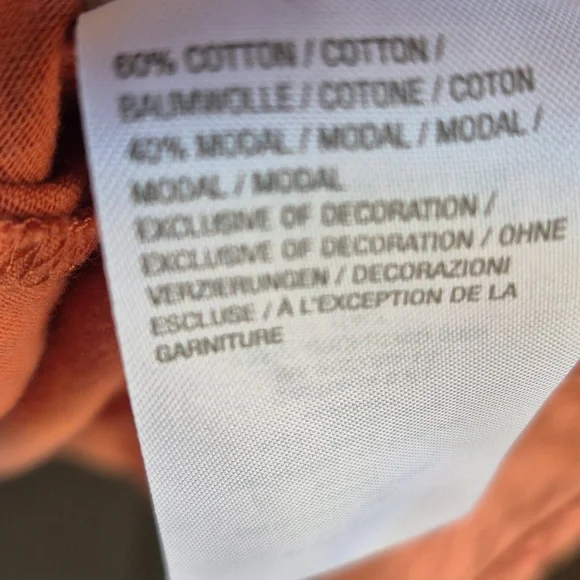 2 Logo Tops, Blue & Orange Embroidered Blouses With Pockets L - Picture 8 of 8